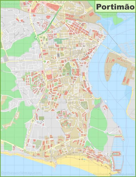 List of parkings in Portimao with map 